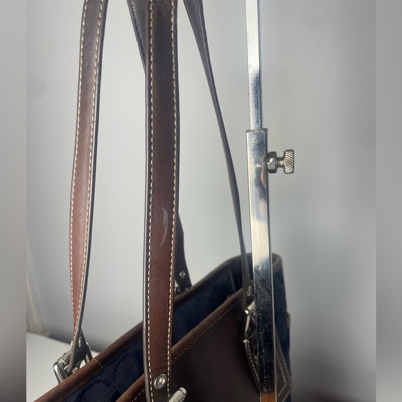 2007 Coach Signature Jacquard Tote & Wallet w/COA - Picture 16 of 16